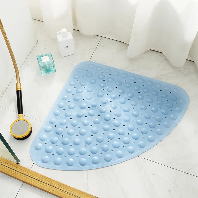 bathroom mat toilet mat shower foot mat dywan pvc bath mat bathroom carpet safety non slip fan shaped suction cup floor mat free global shipping