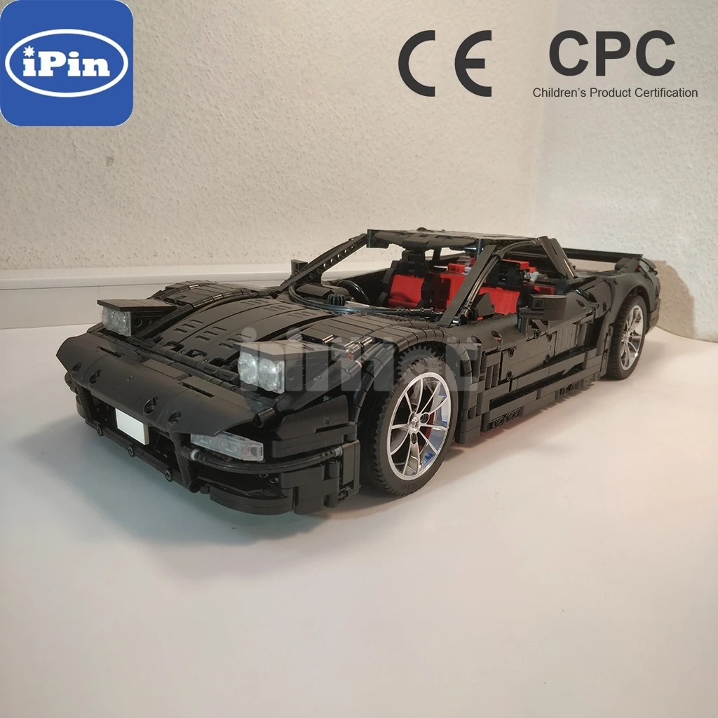 Строительный блок Moc-30093 Technology Honda nsxs автомобильные запчасти для спортивных