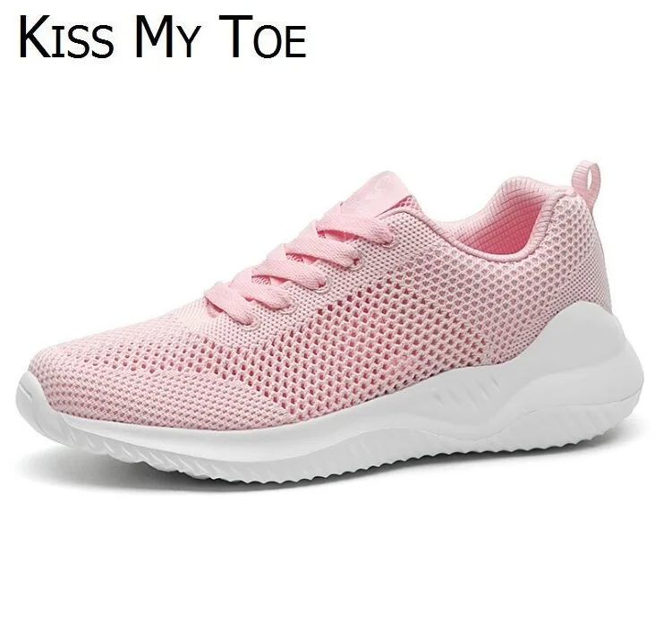 Модные Летние Повседневные Дышащие сетчатые кроссовки 2020 женская спортивная