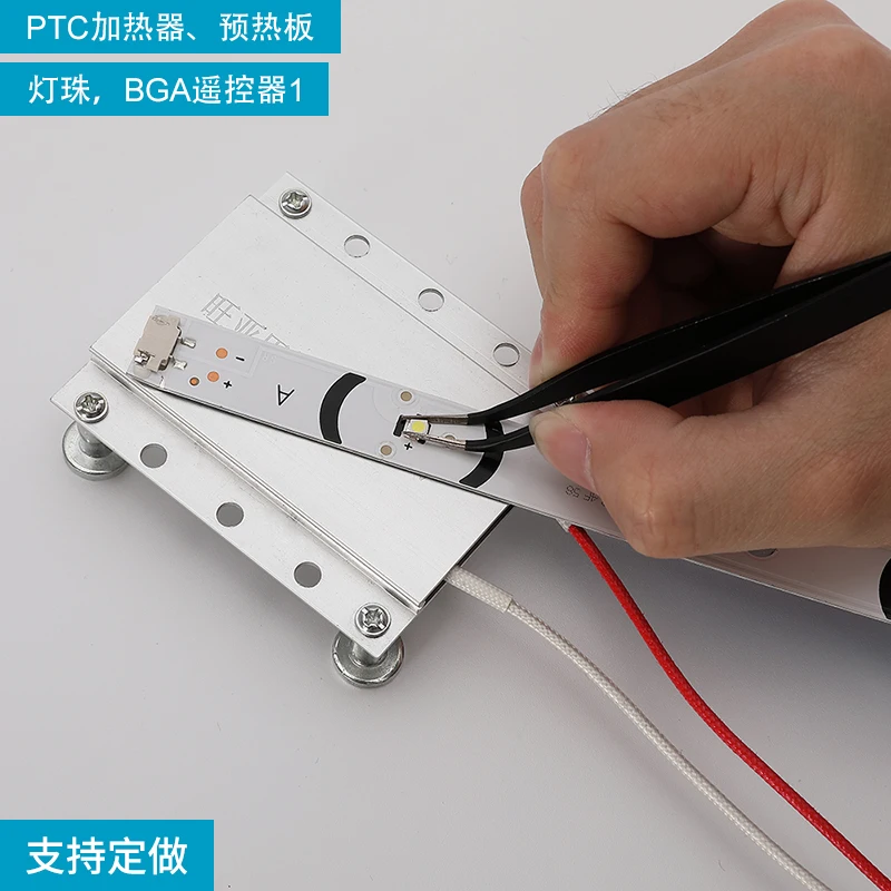 Desoldering BGA led lamp bead desoldering station Fever plate preheating LCD strip chip repair thermostat heating | Компьютеры и офис