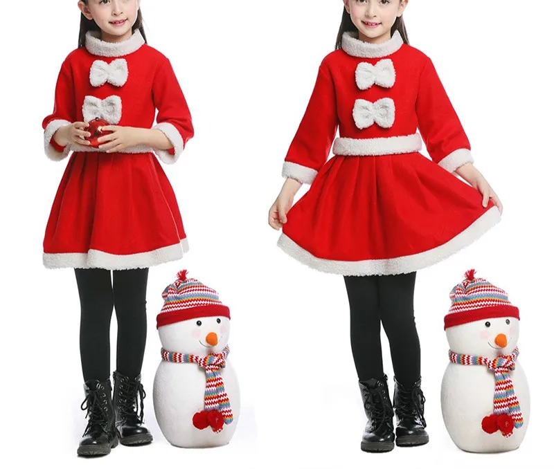 Рождественский детский костюм Санта Клауса для костюмированной вечеринки