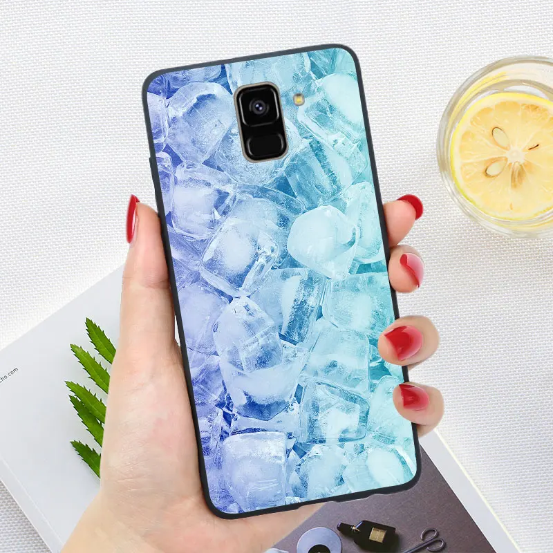 X4 Для samsung Galaxy A5 A6 A7 A8 плюс для задней панели телефона для samsung A6 A8 плюс чехол бампер - Цвет: X4