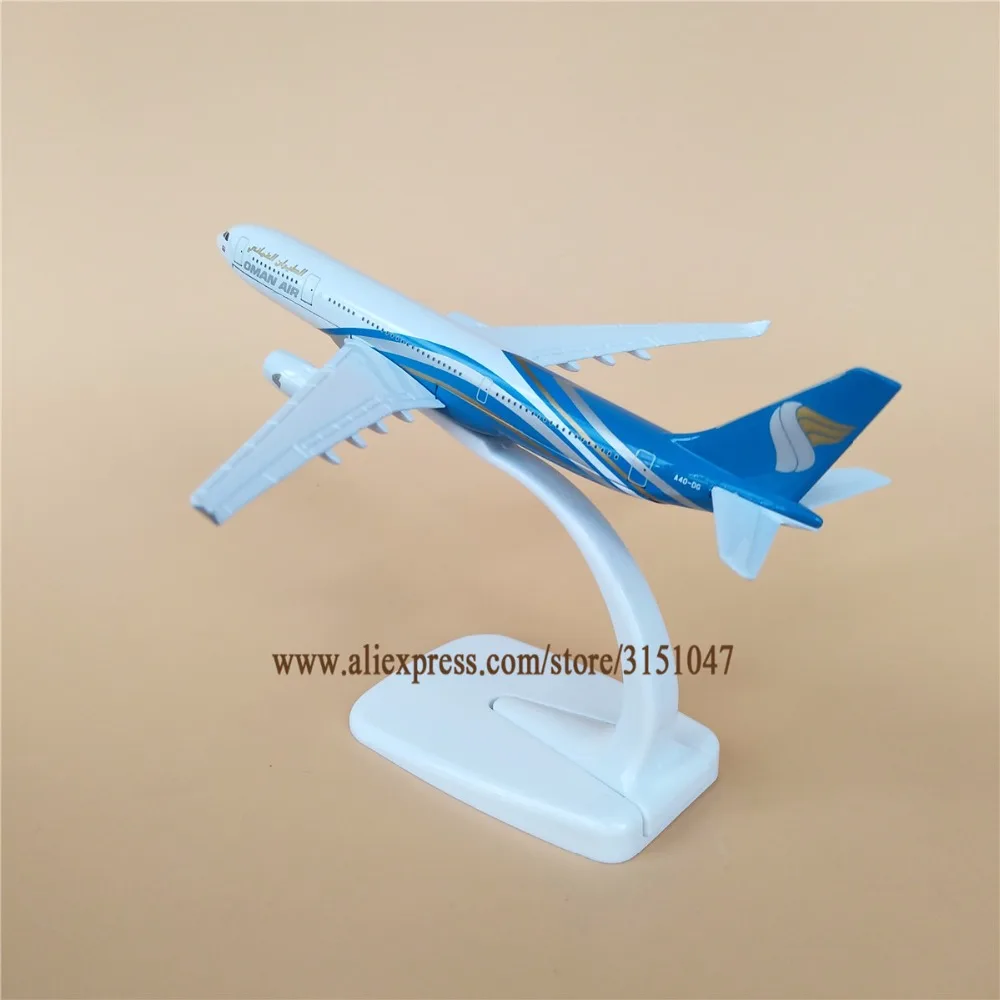 Сплав металла Oman Air Airlines модель самолета Airbus 330 A330 Airways модель самолета Стенд самолет детские подарки 16 см