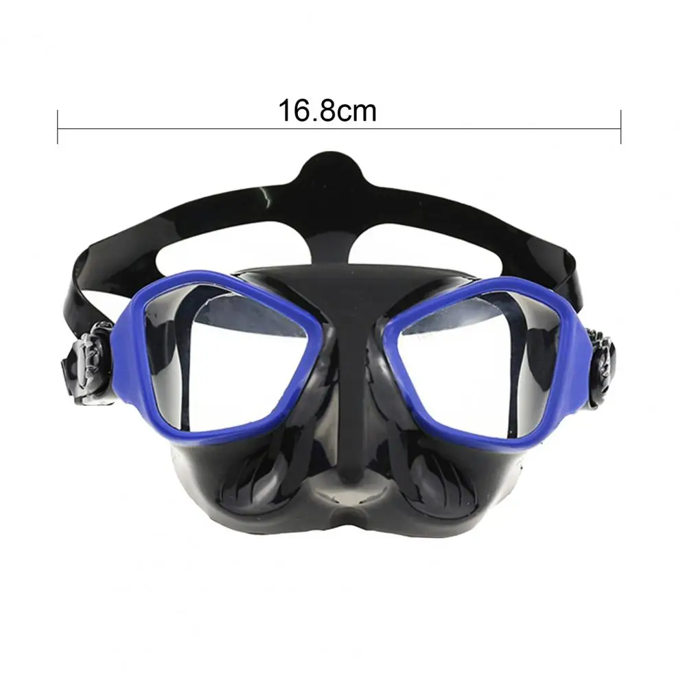 

Safe Wear-resistant Anti-strike Diving Glasses Anti-fog Waterproof Silicone Diving Water Sport Goggles Eyewear for Swimming