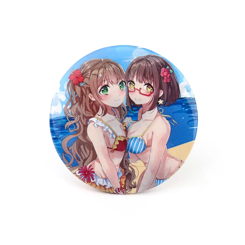 Металлические значки Vograce с логотипом на заказ булавкой жестяная сувенирная