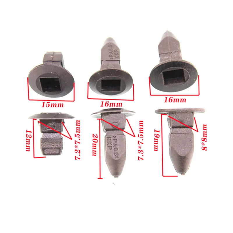 21PCS Car fender lining base clip For VW Passat B5 Sagitar Magotan Lavida for Audi plastic fasteners | Автомобили и мотоциклы