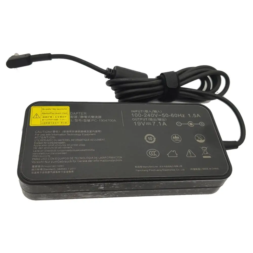 Адаптер переменного тока 19 в 135 а 5 Вт 1 7 * мм для ноутбука зарядное устройство Acer