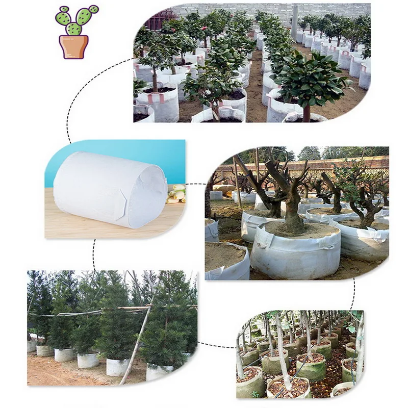 10 шт. нетканый садовый мешок для посадки деревьев цветов красоты растений | Дом и