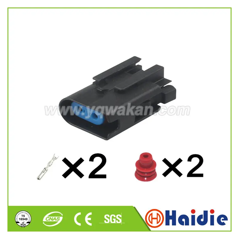 

Бесплатная доставка, 5 комплектов, 2-контактный Автомобильный Электрический штекер senaor, водонепроницаемый соединитель жгута проводов