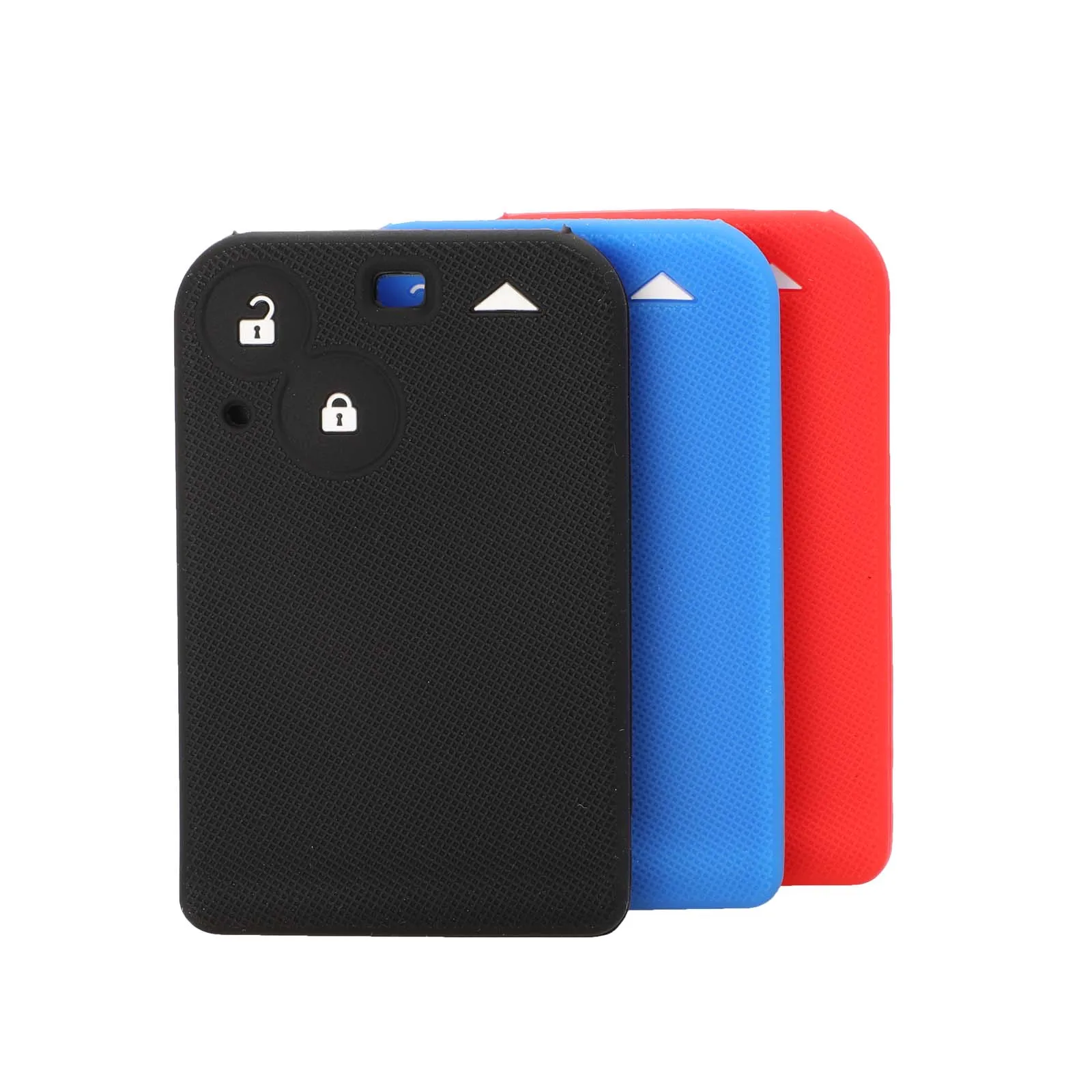 

jingyuqin 2 Buttons Remote Car Key Case Silicone Cover Fob For Renault Laguna Espace Lagoon Backup