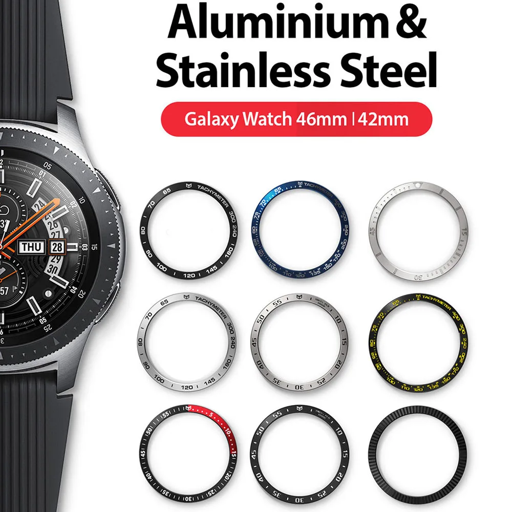 Для Samsung Gear Sport S2 S3 Frontier Ring ободок для стильной рамы чехол Защита Galaxy Watch 42 мм 46 часы