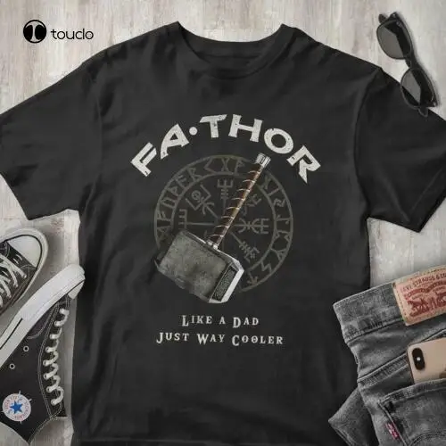 

Father'S Day Fa-Thor Fathor Like A Dad Just Way Cooler Definition T-Shirt S-3Xl Custom Aldult Teen Unisex Fashion Funny New