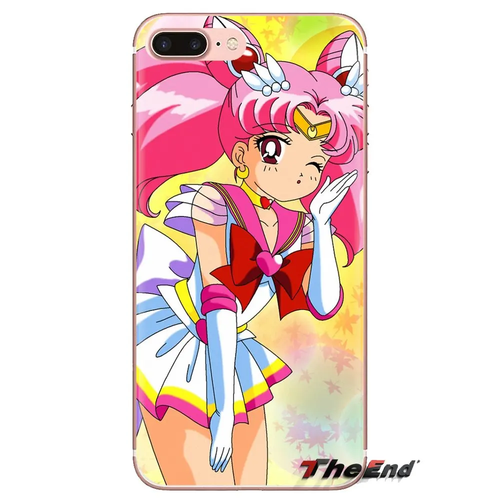 Sailor Chibi Moon Anime Japan For Huawei G7 G8 P7 P8 P9 Lite Honor 4C 5X 5C 6X Mate 7 8 9 Y3 Y5 Y6 II 2 Pro 2017 Ultra Thin Case |
