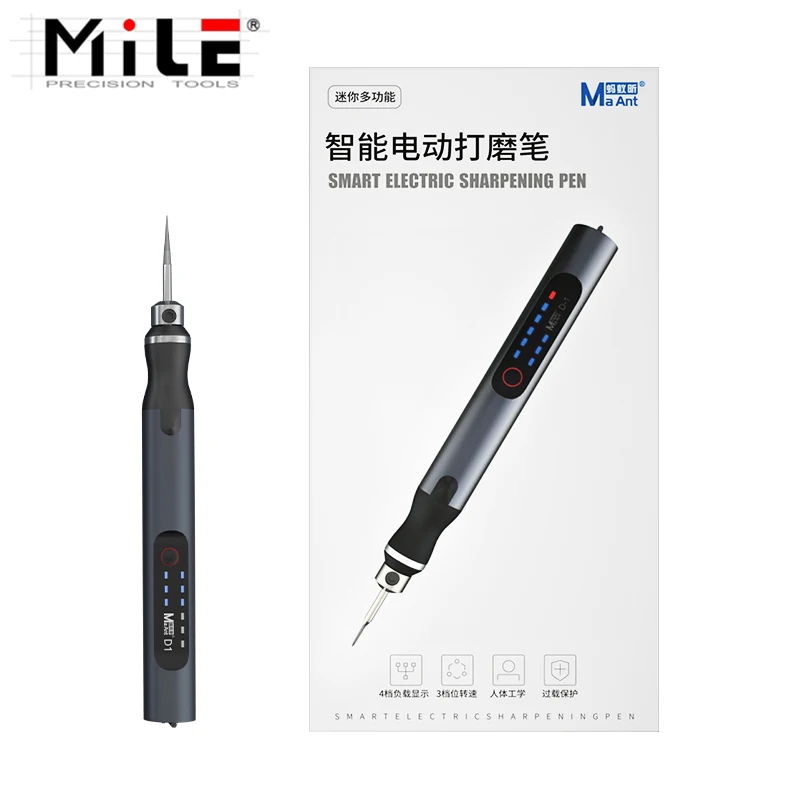 

MA-Ant Rechargeable Portable Mini Electric Grinder Engraving Pen Power Tool Phone CPU Repair Drilling Polishing Machine Tool
