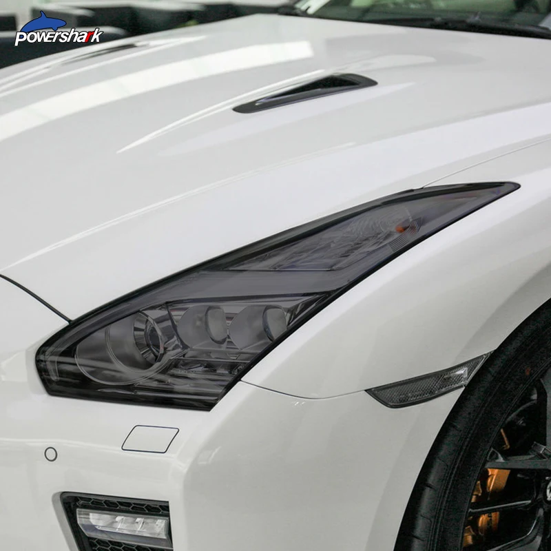 

2 шт., защитная пленка для передних фар Nissan GTR R35 Nismo 2009-2020