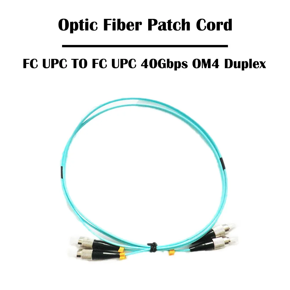 10 Pieces 5.0 Meter FC UPC TO 10Gbps OM3/ 40Gbps OM4 MM 50/125 Multi Mode Fiber Patch Cord Duplex 2.0mm | Мобильные телефоны и