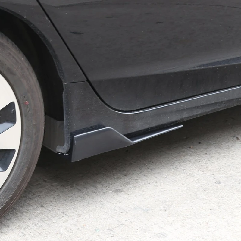 Side Skirts Fits Universal Vehicles Black 450mm Exterior Bottom Line Extensions Splitter Lip Car Diffusers(Gloss Black) | Автомобили и