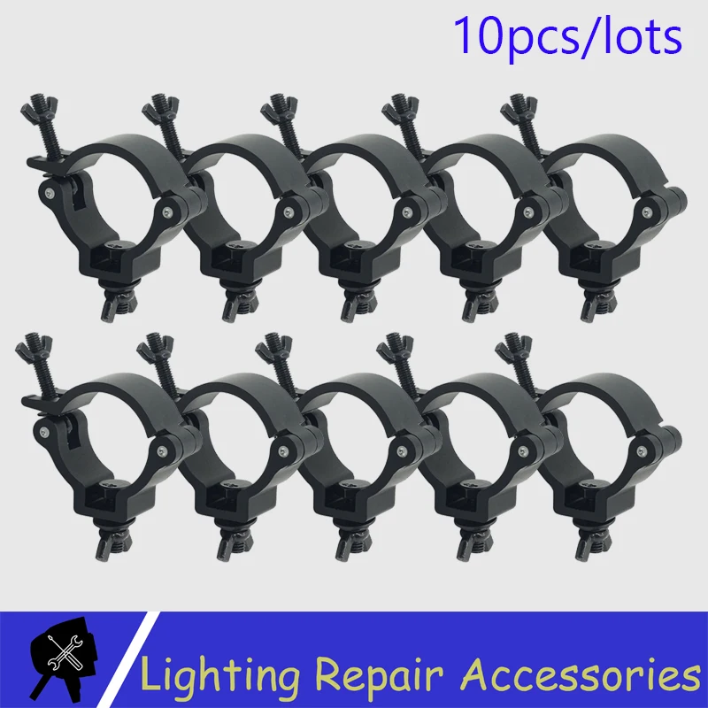 10 шт./лот алюминиевые зажимные крючки для сценического освещения сверхмощный