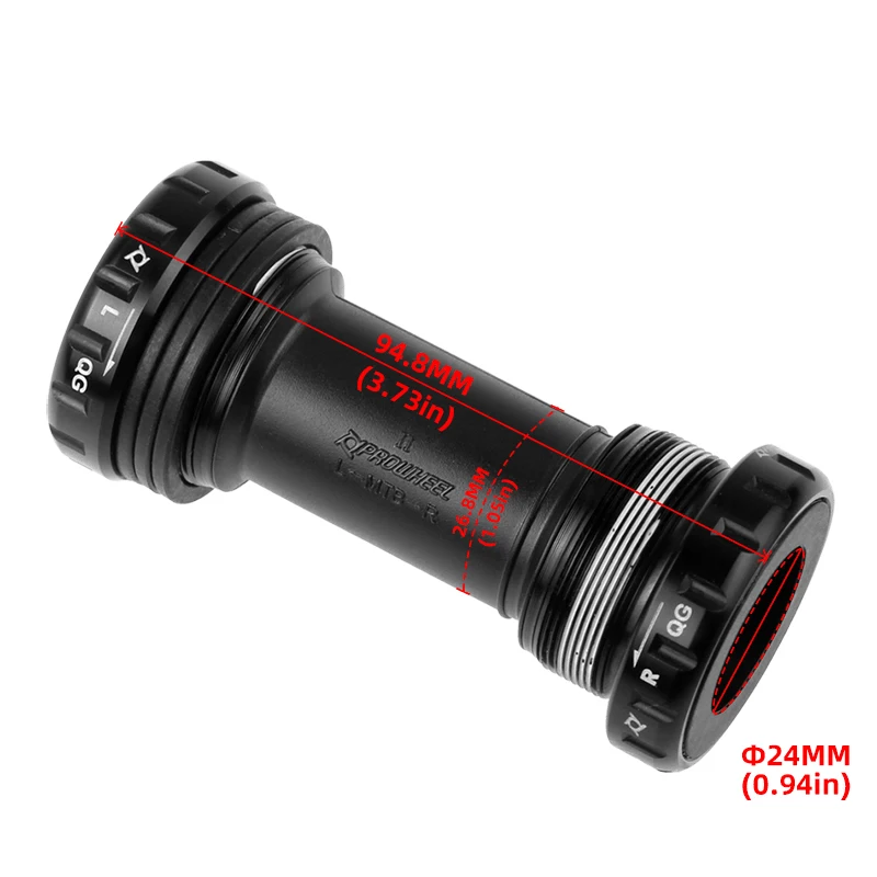 

8/9/10/11/12 Speed 170/175mm MTB Bike Crankset Aluminum Alloy with BSA Bottom Bracket Mountain Bicycle Crankset Compatible SRAM