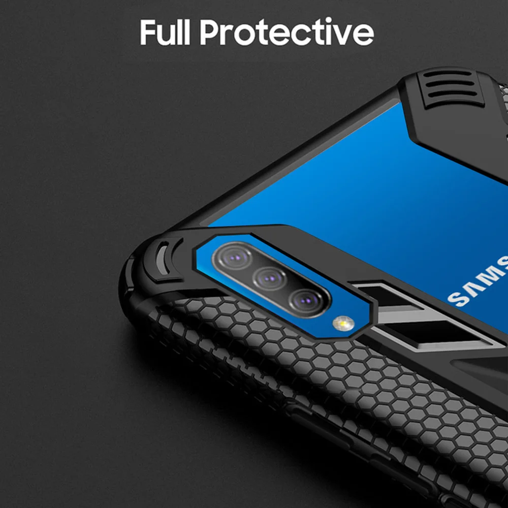 Противоударный чехол для samsung Galaxy A50 A30 A20 A10 Примечание 10 S10 плюс Чехол телефона A7 A9