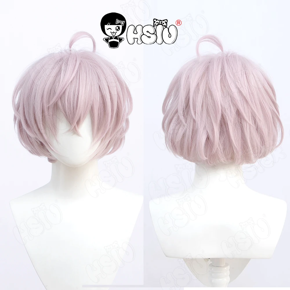 

Tokyo Revengers Senju Kawaragi Cosplay Wig Tokyo Revengers Cosplay HSIU Grey-Pink Short Hair+Free wig Cap Tokyo Revengers wig