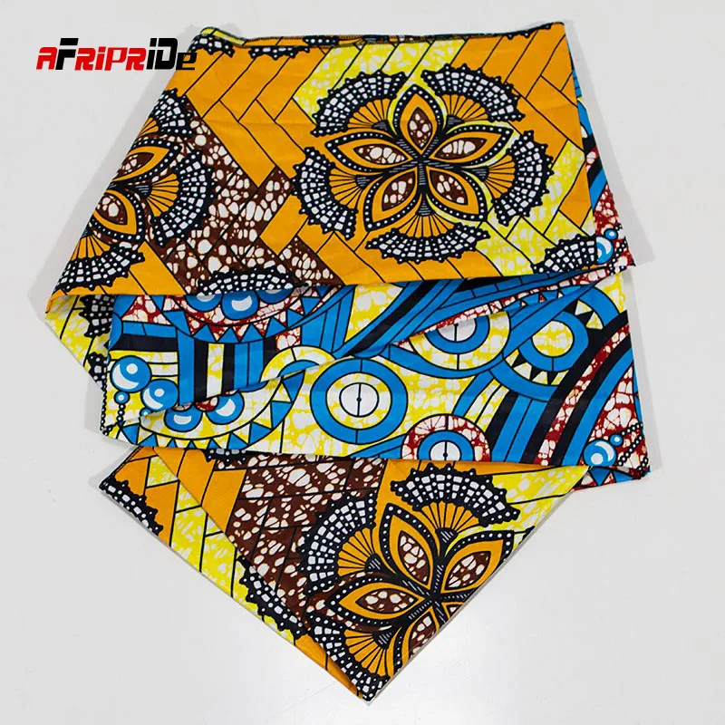 Женский Длинный шарф для волос из хлопка с принтом в африканском стиле 70x20 дюймов