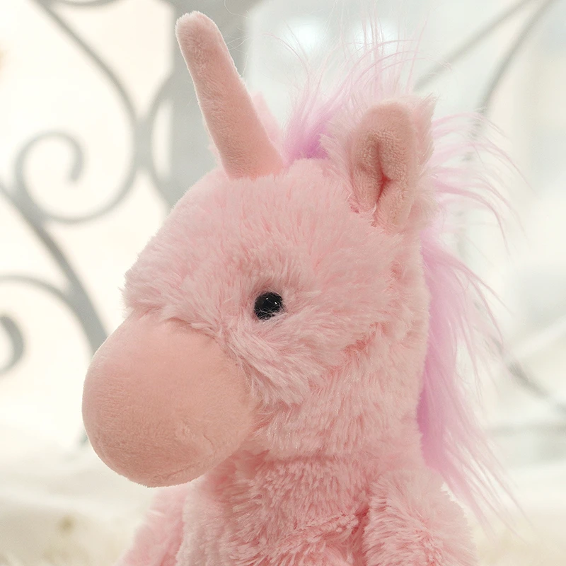 Милые плюшевые игрушки в виде розового единорога гигантские мягкие