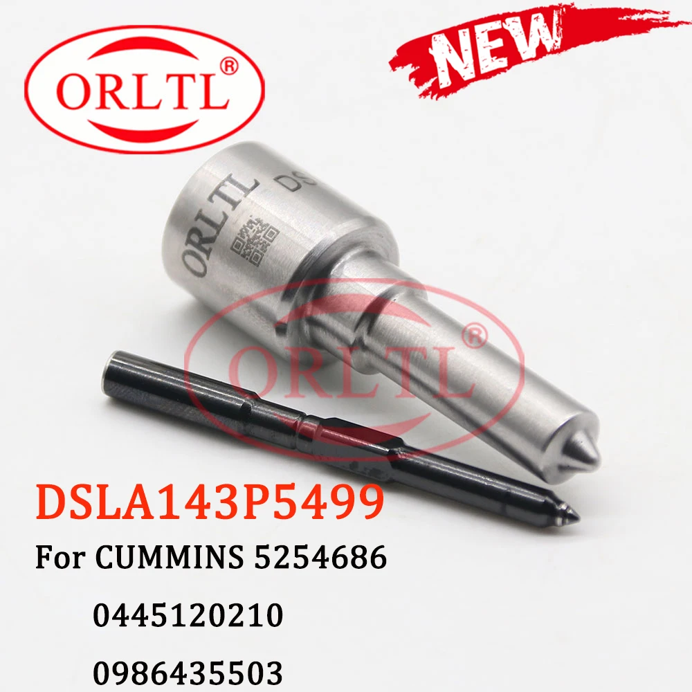 

Дизельный инжектор ORLTL DSLA143P5499, автоматическая форсунка DSLA 143 P 5499, форсунка системы впрыска с общей топливной магистралью для 0445120210 0986435503