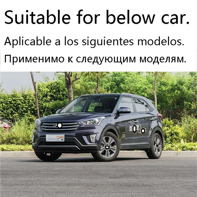 Авто ручка двери автомобиля модифицированный хром декоративный Автомобиль