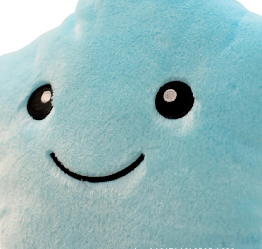 2021 креативные игрушки светящаяся Подушка мягкая набивная плюшевая с красочными