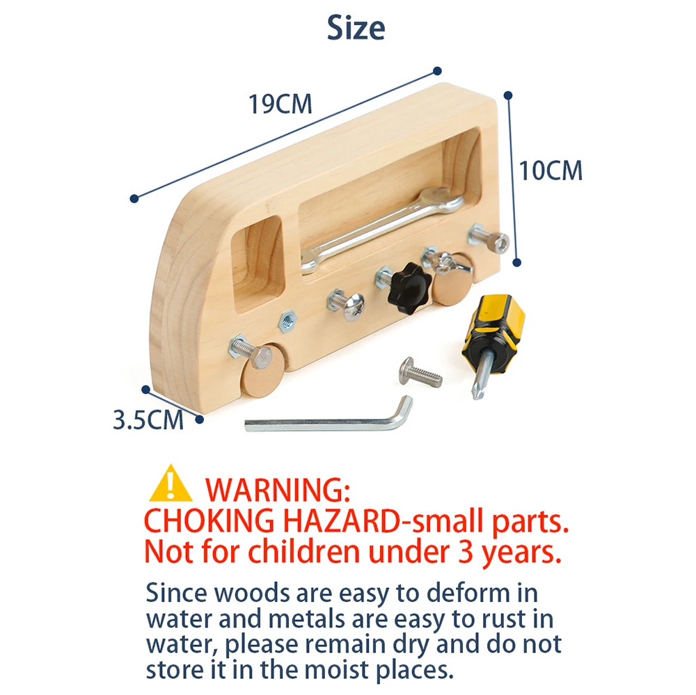 Детские развивающие деревянные игрушки для занятых автобусов детей набор