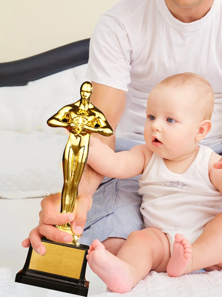 

Gold Award Trophy Gold Plated Small Gold Statue for Trophy Awards and Party Celebrations Award Ceremony