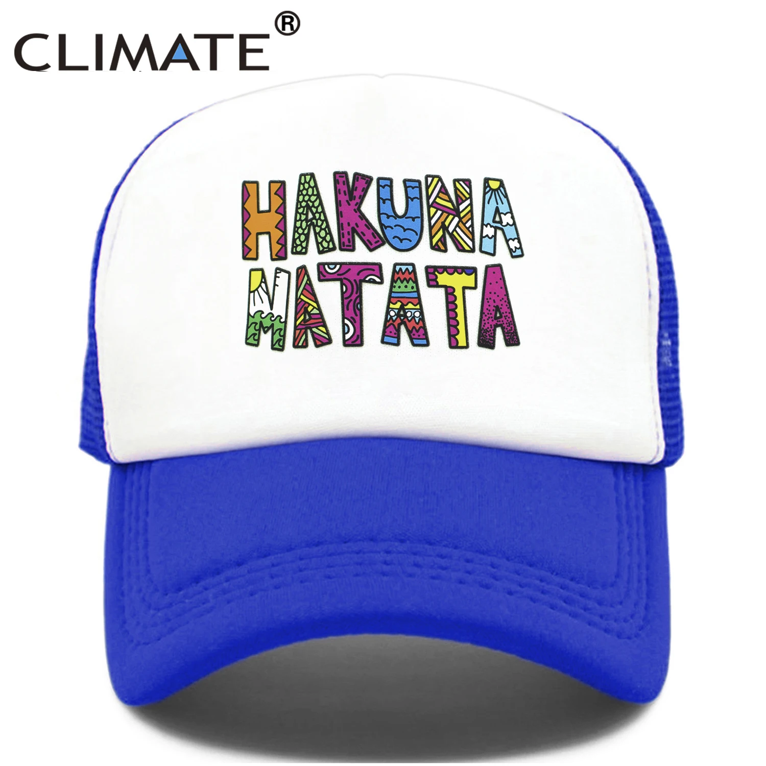 Бейсболка унисекс CLIMATE Hakuna Matata хлопок Кепка Дальнобойщика шляпа см|Мужские