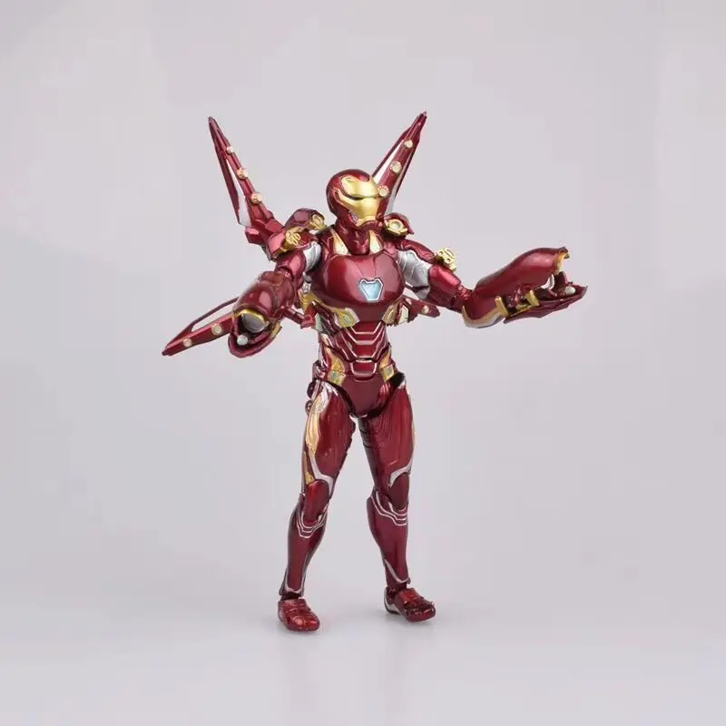 SHF Железный человек MK50 нано набор оружия 2 фигурка из чудный Фильм Мстители 4 эндигра игрушки куклы подарок на Рождество