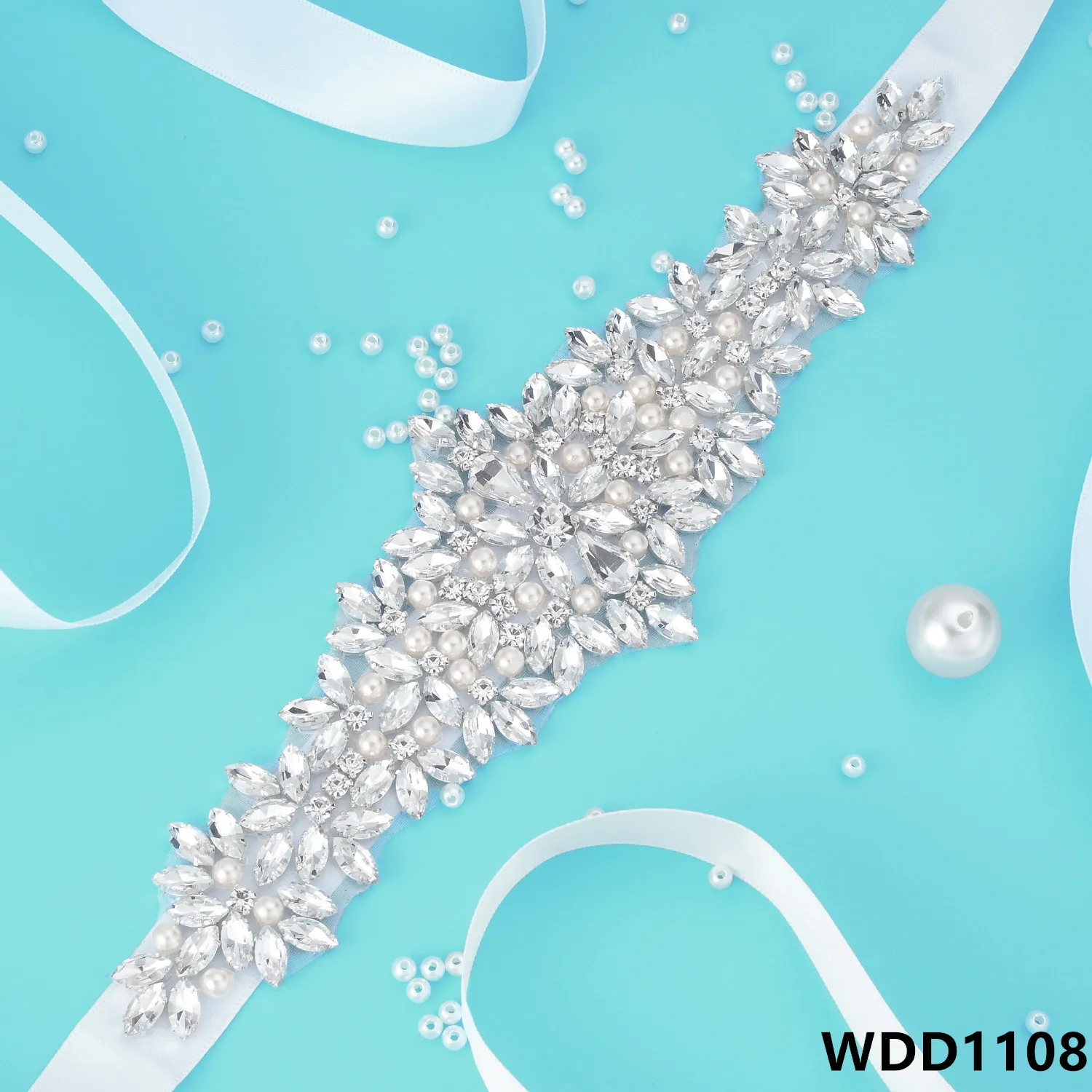 (1 шт) стразы свадебные пояса свадебное платье со стразами пояс с украшением в