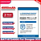 LOSONCOER 4950mAh аккумулятор высокой емкости BAT18724000 Для DOOGEE X70 хорошего качества