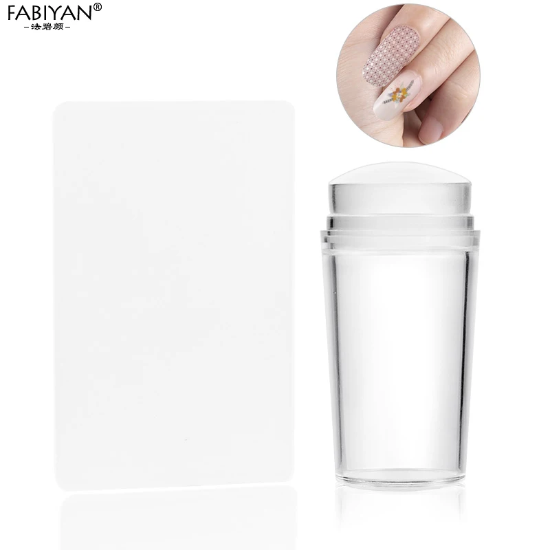 Скребок для стемпинга с крышкой 2 8 см|tools manicure|manicure toolsnail manicure tools |