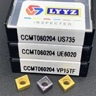 Карбидная внутренняя вставка CCMT060204, VP15TF, CCMT060204, IC907IC908, CCMT060204, PM4225, CCMT060204, NN LT10, CCGT06020248, AK H01