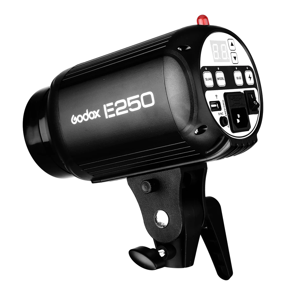 Студийный стробоскоп Godox E250 250Ws светильник стойка 180 см сотовая балка 50x70 комплект