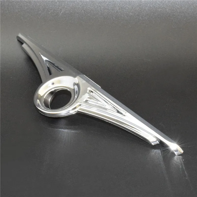 МОТОЦИКЛ ABS пластик хром задняя крышка ключа ствола отделка отверстия клей Accent