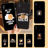 animal cute guinea pig phone case for xiaomi redmi 7 8 9t a3pro 9se k20 mi8 max3 lite 9 note 9s 10 pro