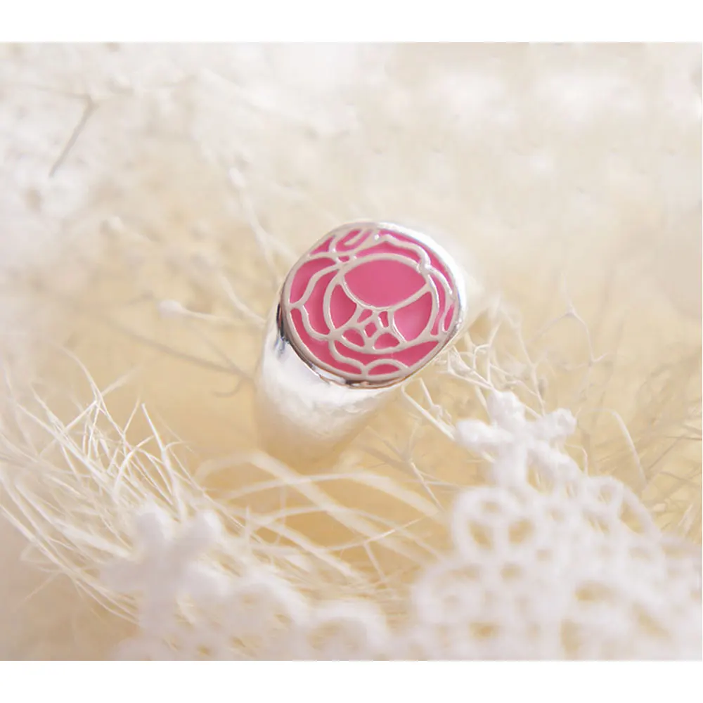 Революционное кольцо для девочек Utena Tenjo GEM реквизит для косплея аксессуары ювелирные изделия из сплава розовый Американский Размер 7 прекрасный подарок для девочек