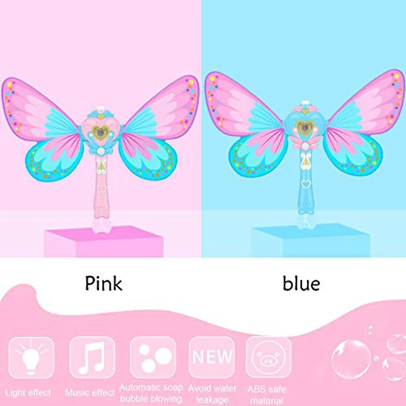 

Automatic Fairy Magic Bubble Wand Electric Bubble Machine Children's Bubble Wand Girl Blowing Bubble Artifact Toy