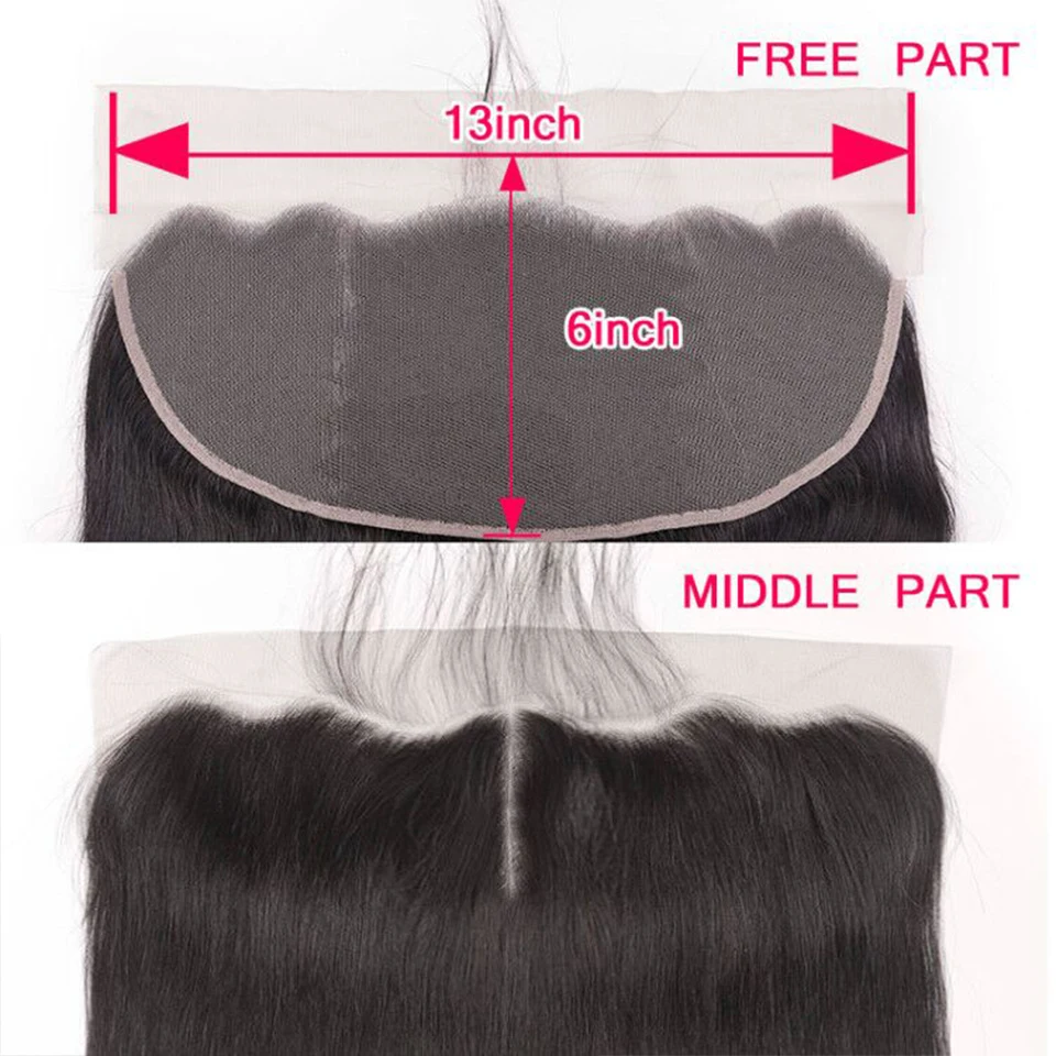 Али Грация 13х6 синтетический фронтальный волос средней плотности 130% коричневый