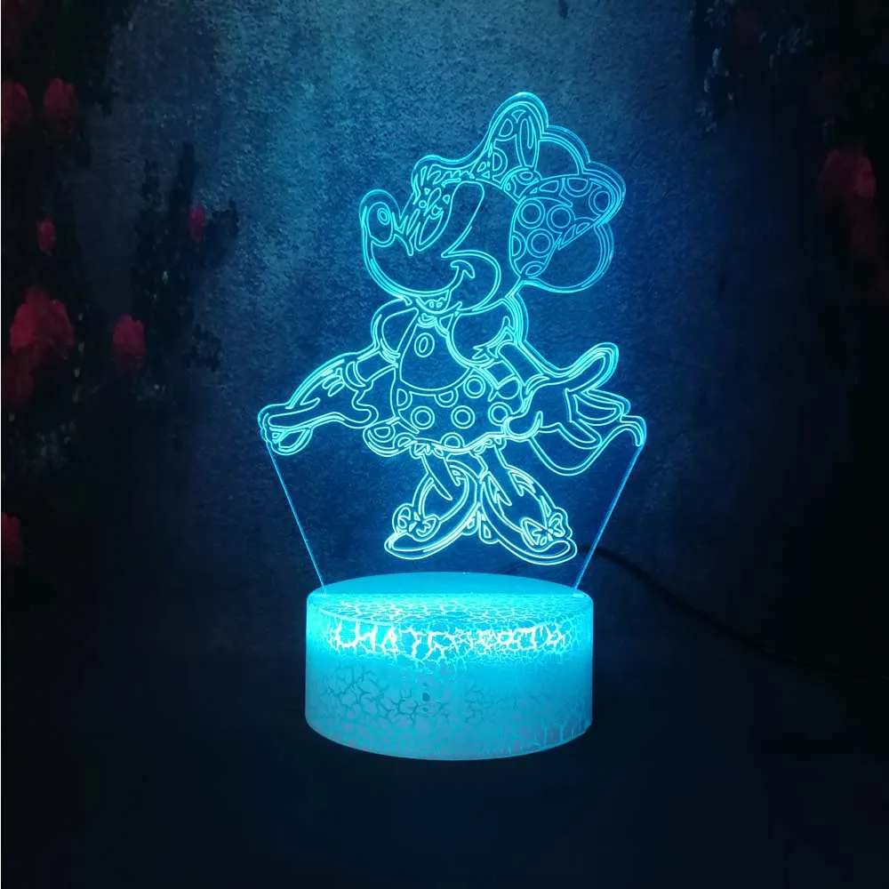 Многофункциональный выбор сенсорная Базовая лампа настольная акриловая