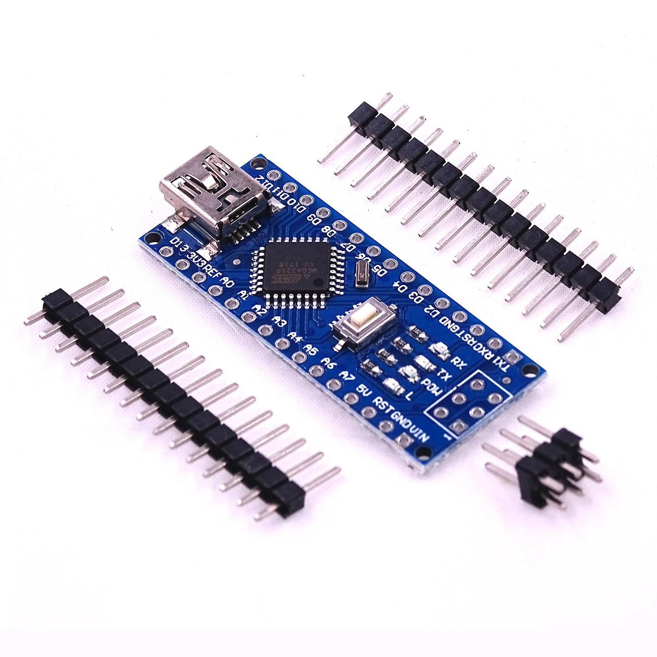 1 шт. мини usb с Nano 3 0 загрузчиком совместимый контроллер для Arduino CH340 USB драйвер 16 МГц