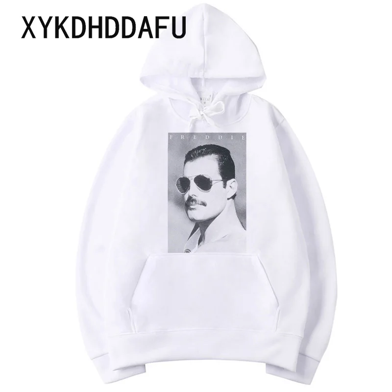 Толстовка Freddie Mercury для женщин и мужчин уличная одежда в стиле хип-хоп ольччан