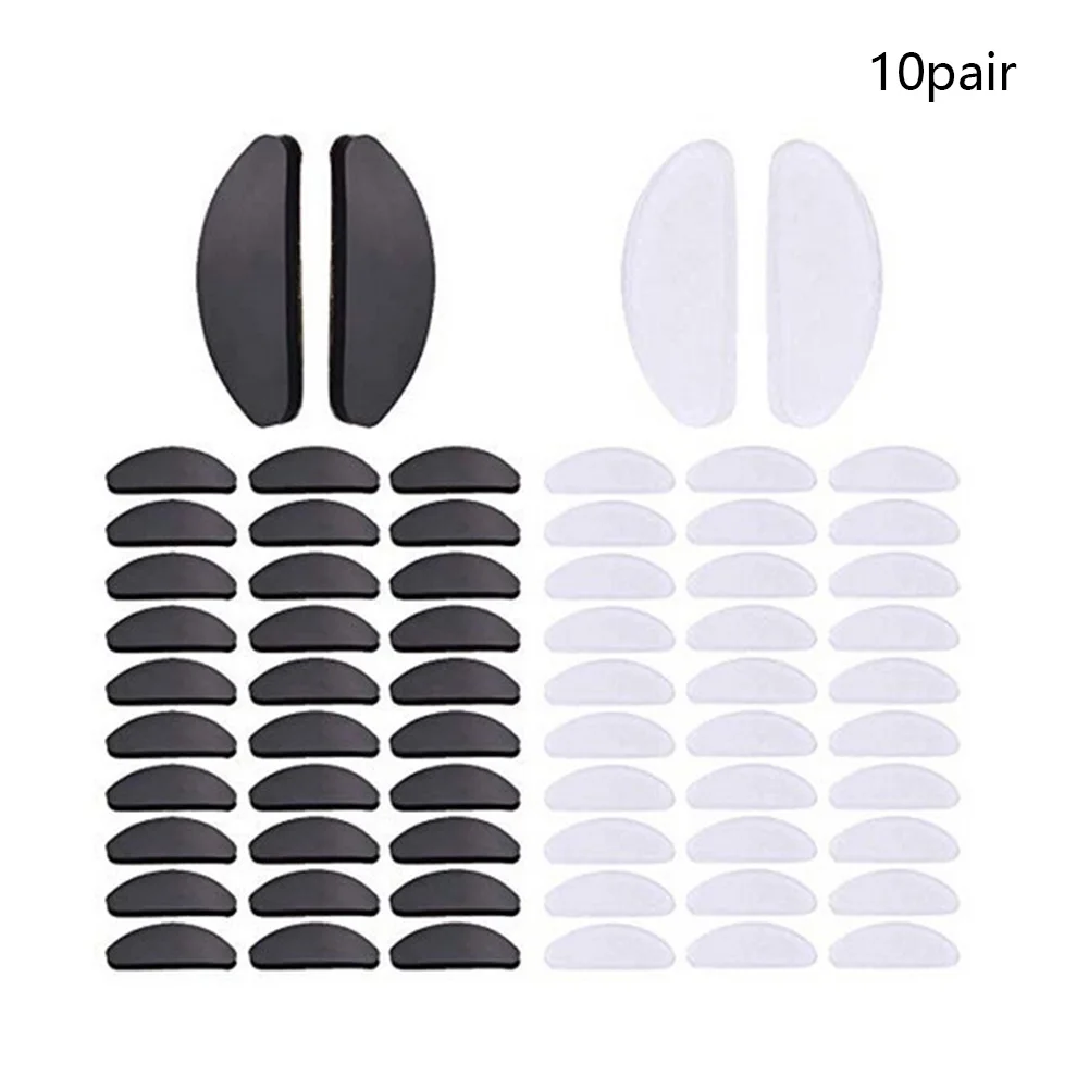 10 пар силиконовые накладки на нос для очков | Аксессуары одежды