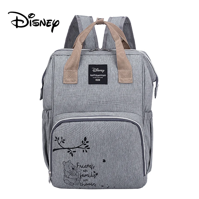 Сумка для подгузников disney, рюкзак, детские сумки для мамы, USB, для путешествий, влажный подгузник для мальчиков и девочек, органайзер для подгузников, Микки, Минни, коляска, инвалидные коляски - Цвет: BB0004