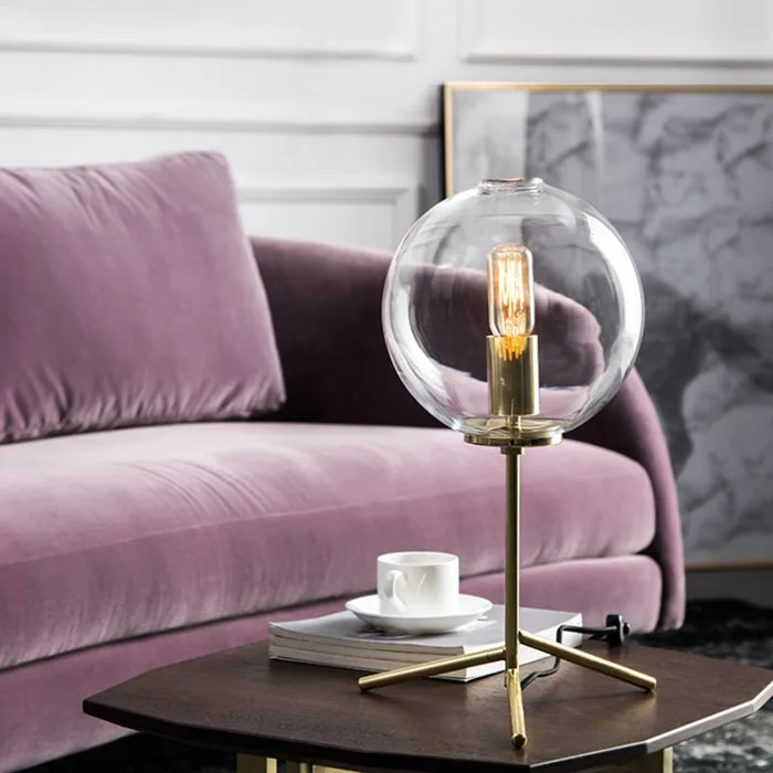 Современные минималистичные настольные лампы в скандинавском стиле для